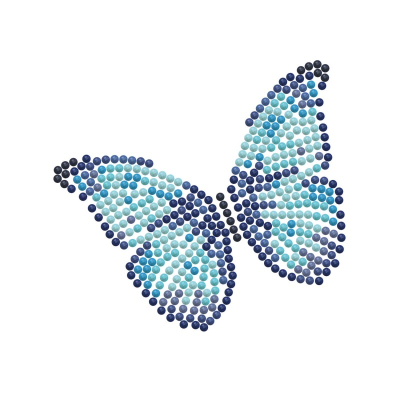 DIAMOND DOTZ® Butterfly Blues Special Edition Diamond Painting Kit 