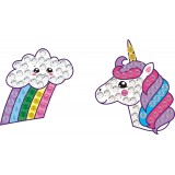 BIG DOTZ® Stickers Pack 6 Rainbow Unicorn