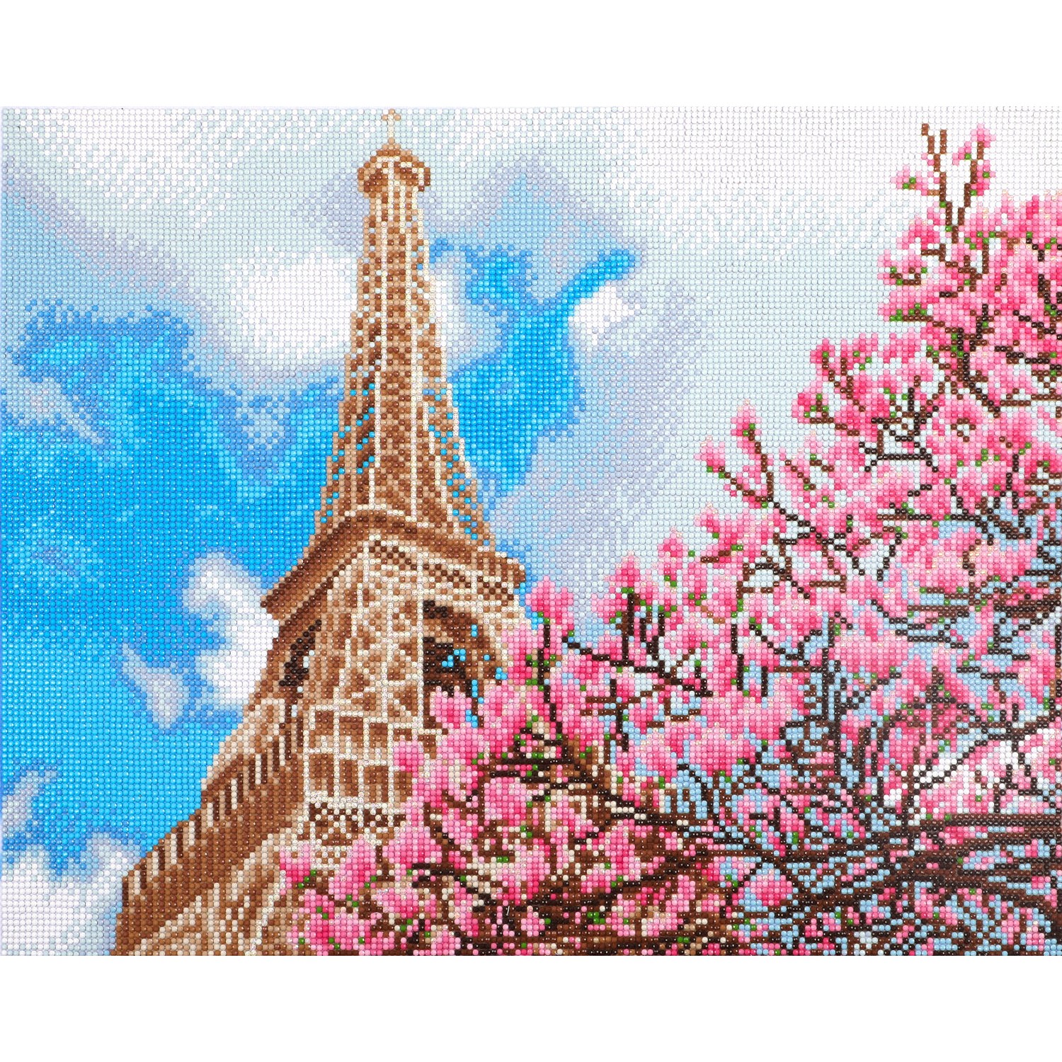 Deals Paris Eiffel Tower Diamond Painting Kits,Diamond Art Kits for  Adults,Full Drill 5d Diamond Dots Kits Gem Art for Adults Wall Home  Decor,11.8 x 15.7 inch 