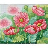 Watercolour Poppies - Pre-Framed Kit