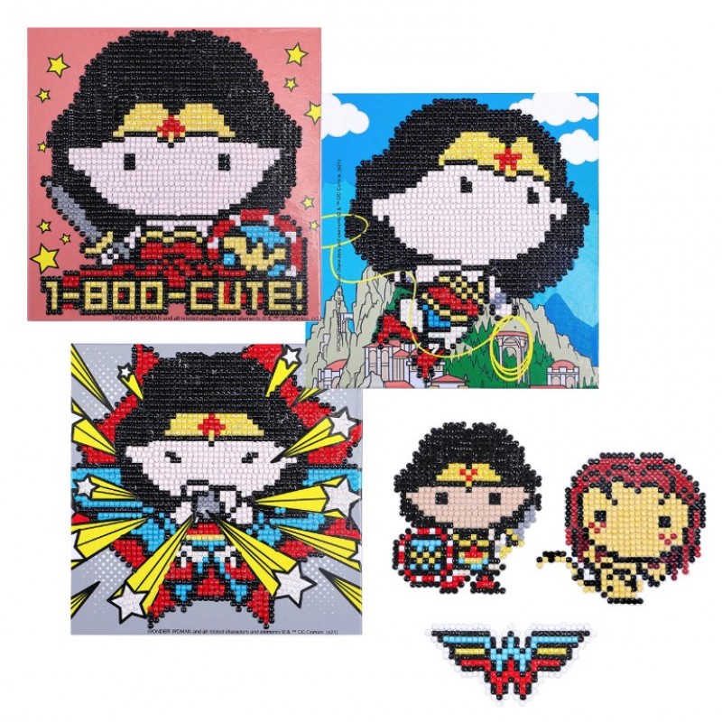 Wonder Woman DOTZIES Craft Kit