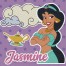 Disney Princess Jasmine Sticker Collage Dotz Box