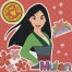 Disney Princess Mulan Sticker Collage Dotz Box