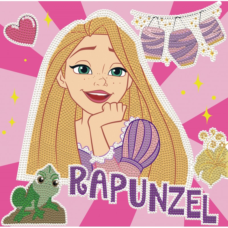 Disney Princess Rapunzel Sticker Collage Dotz Box