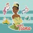 Disney Princess Tiana Sticker Collage Dotz Box