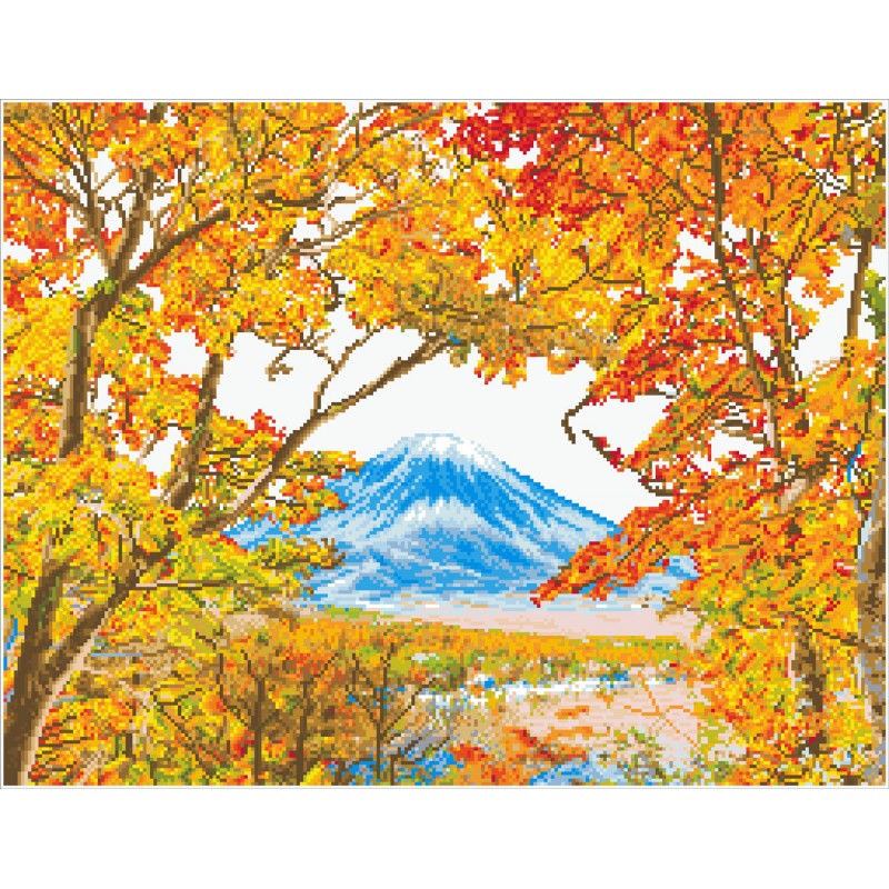  AIMUFAN 5D Large Diamond Art Painting Kits for  Adults,27.5x15.7inch Fall Autumn Sunset Big Diamond Art Kits for  Adults,70x40CM Large Size Diamond Dotz Kits for Home Wall Decor Gifts :  Arts, Crafts