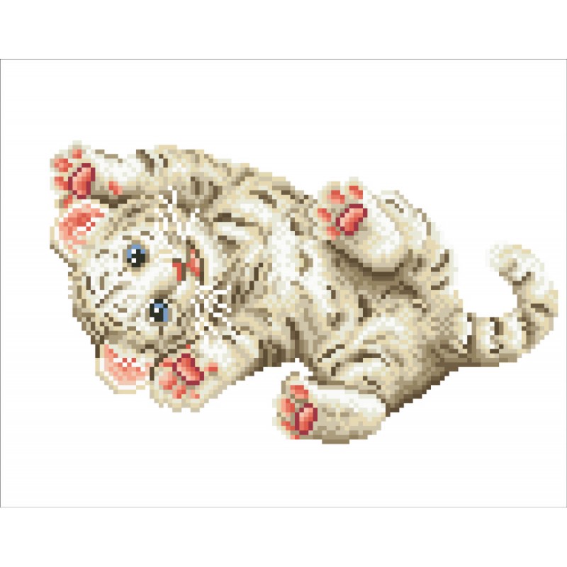 Baby Tiger Roly Poly with Frame