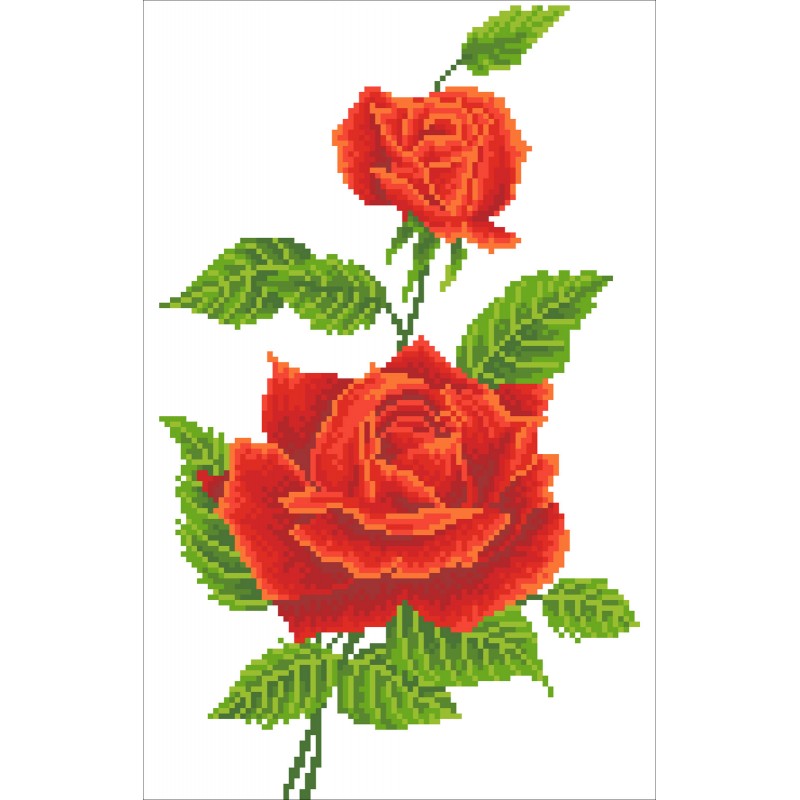 Red sale diamond rose