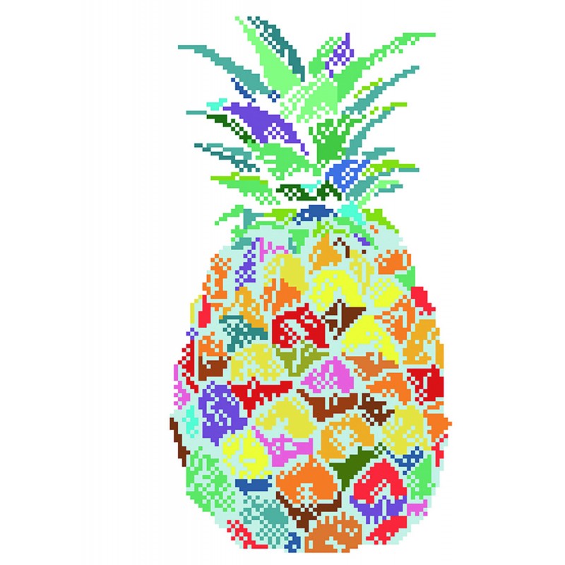 pineapple diamond painting