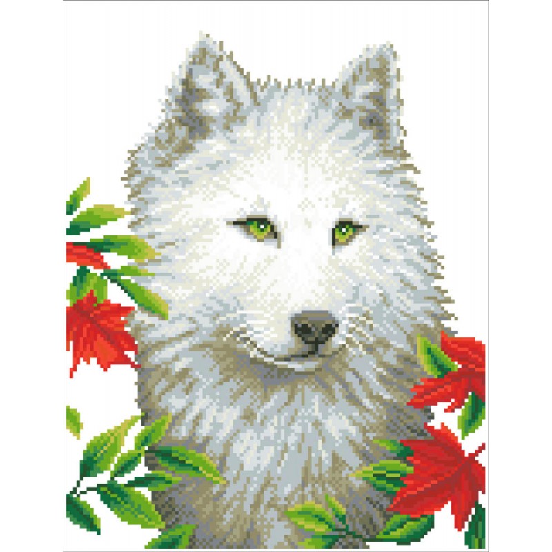 DIAMOND DOTZ ® - White Wolf, Partial Drill, Round Dotz, Diamond Painting  Kits, Diamond Art Kits for Adults, Gem Art, Diamond Art, Diamond Dotz Kits