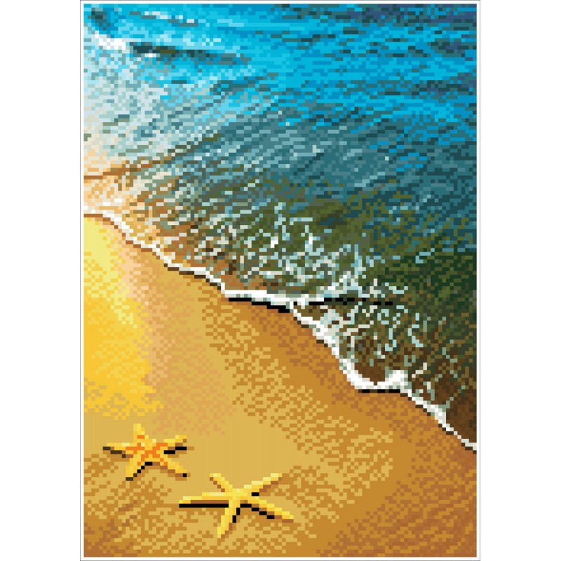 Beach Stars Diamond Painting – Color-Full Creations