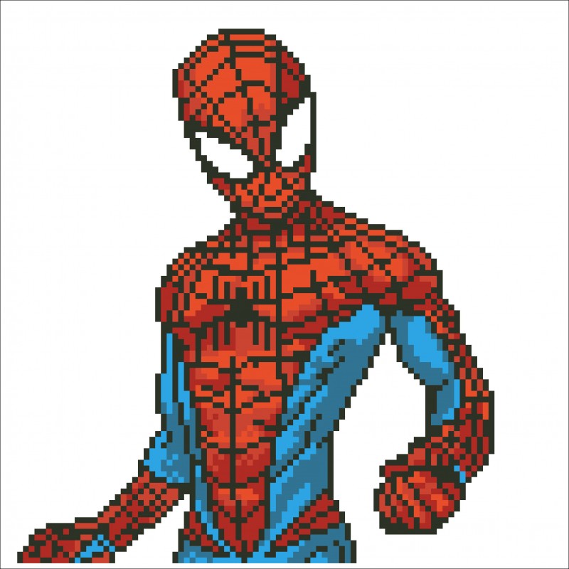 Diamond Painting Kit - Spider-Man Diamond dotz dots bricolage