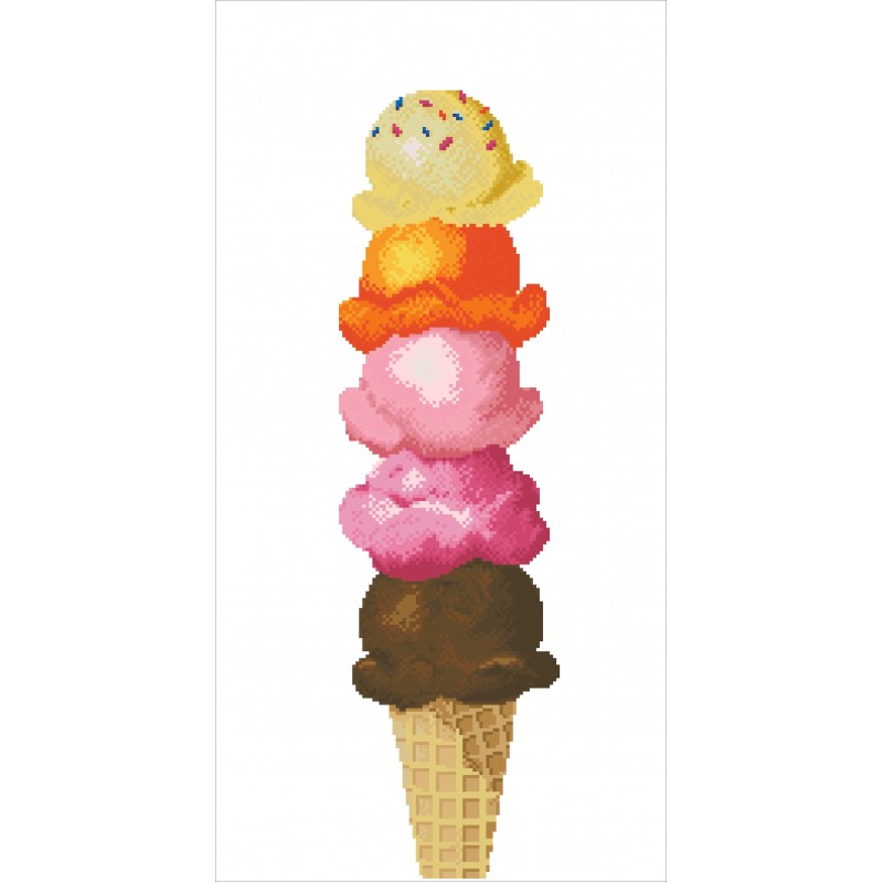 Ice Cream Diamond Painting Kit