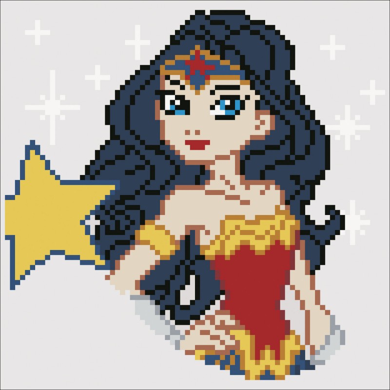 Young DC WW Diamond Painting Kit