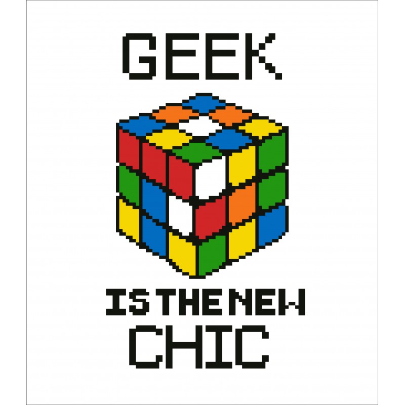 Rubik's Geek Chic Diamond Painting Kit