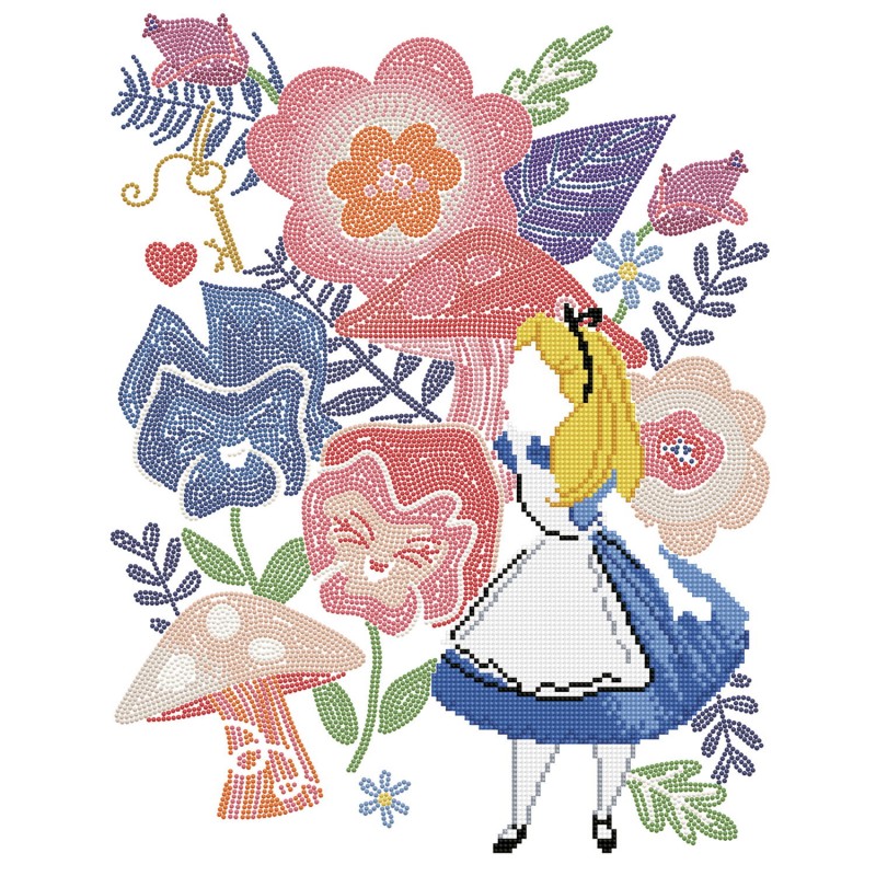 Alice in Wonderland Diamond Painting Art Kit