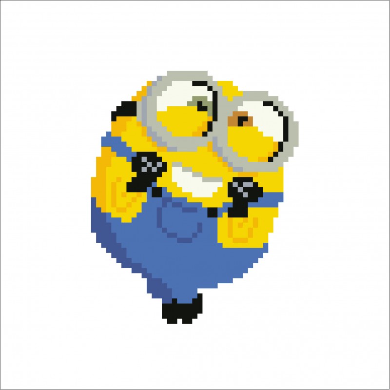 Happy Minion Diamond Painting Kit