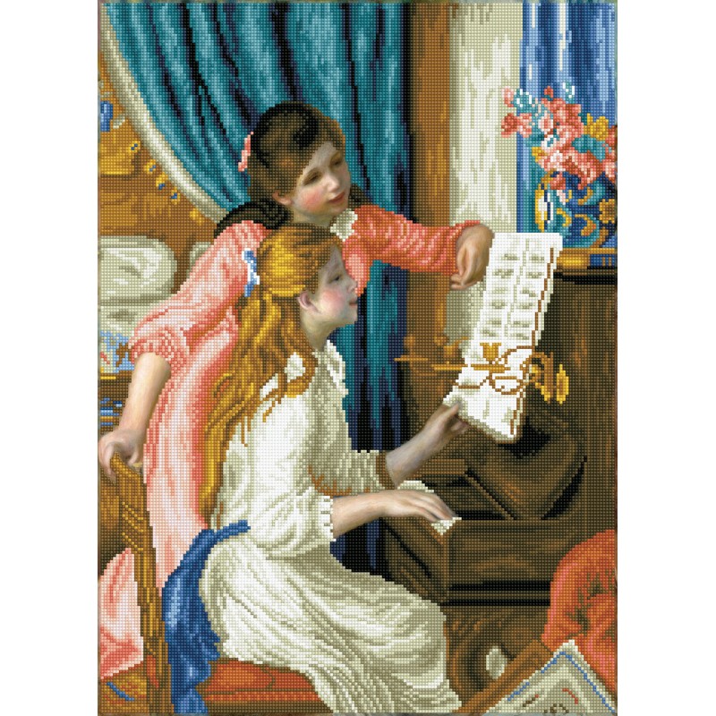 Girl's at the Piano (Renoir) - DD12.034