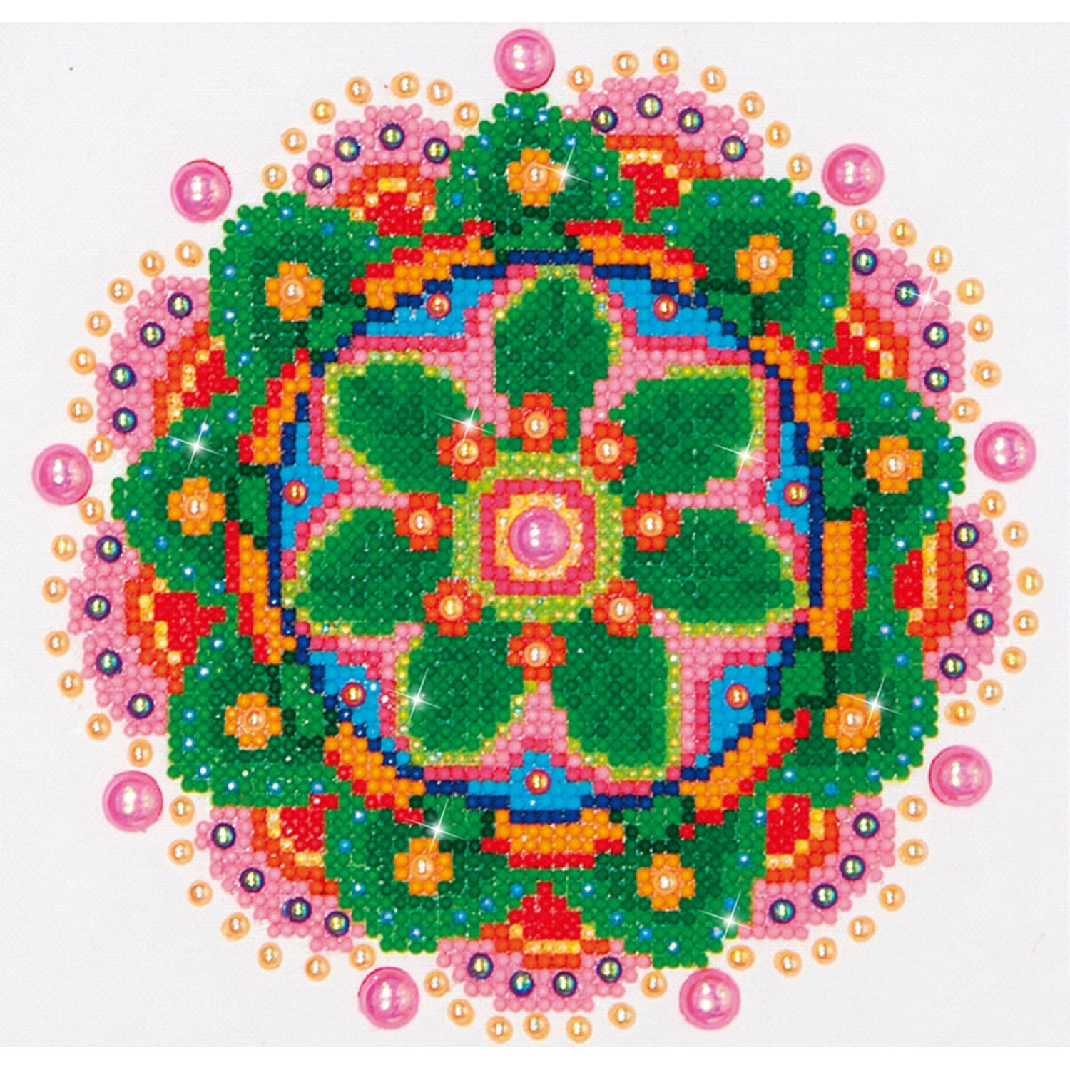 Aesthetic Floral Mandala Diamond Painting 