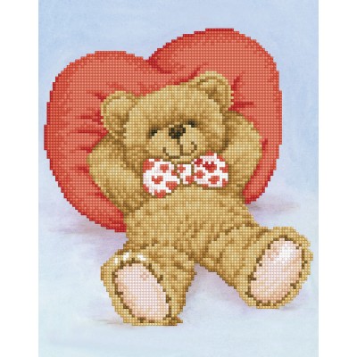 Diamond Dotz- Diamond Art Kit-Lovely Boy- DD6.007 – Buttons and Bows