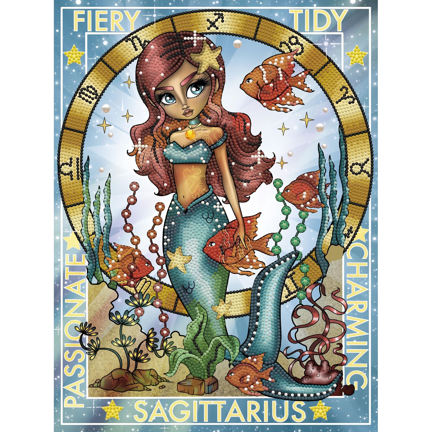 Sagittarius Zodiac - Paint by Diamonds - Diamond Painting