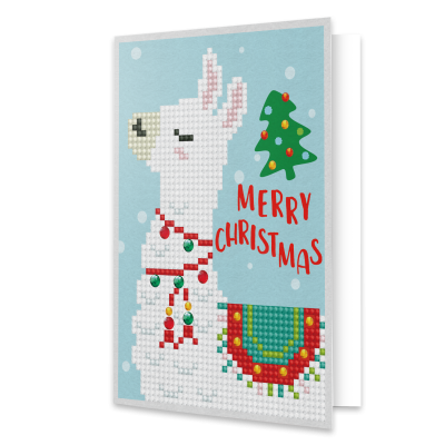 Diamond Dotz Diamond Art Greeting Card Kit 5X7-Christmas Antique Bauble 