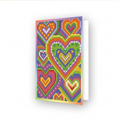 Diamond Dotz Love Balloons Card Diamond Painting