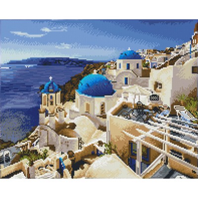 DCIDBEI 40 x 50 cm Città Diamond Painting Kit quadrato square