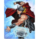 Thor Strikes Diamond Painting Kit