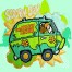 The Mystery Machine Diamond Painting Kit