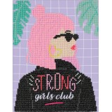 Strong Girls Club Diamond Painting Kit