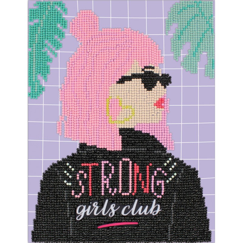 Strong Girls Club Diamond Painting Kit