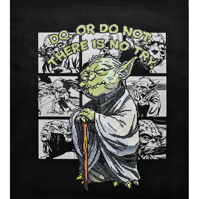 Yoda Diamond Painting Kit