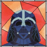 Darth Vader Stained Glass