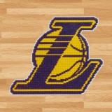 NBA Los Angeles Lakers Diamond Painting Kit