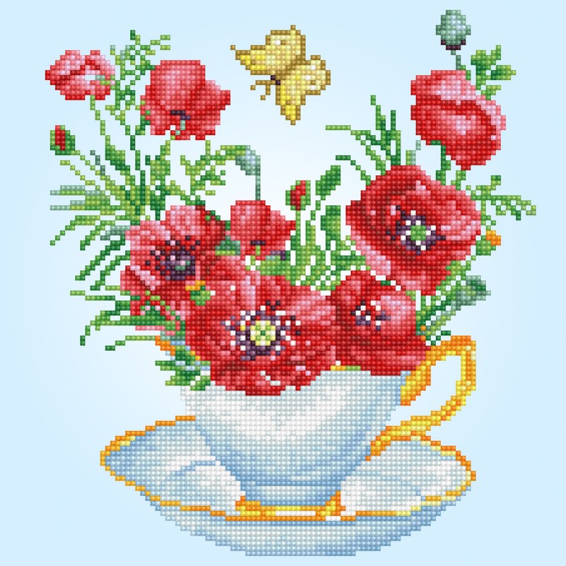 Teatime Poppies