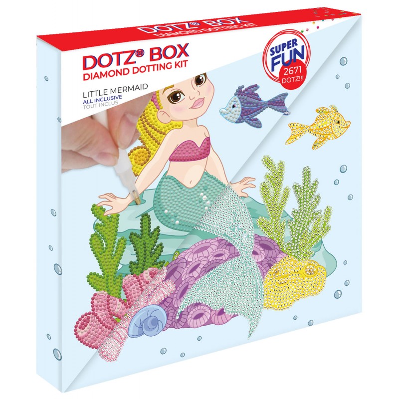 DIAMOND DOTZ® DOTZ® Box Ariel The Baby Dragon Diamond Painting Kit