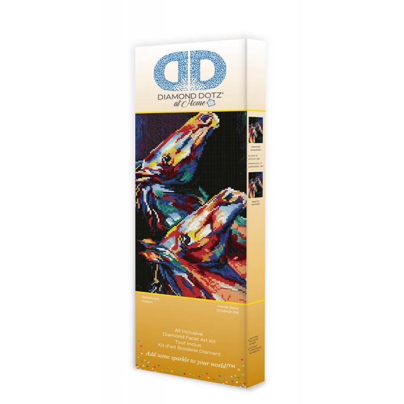 DIAMOND DOTZ ® - Arabian Beauty, Full Drill, Square Dotz, Horse