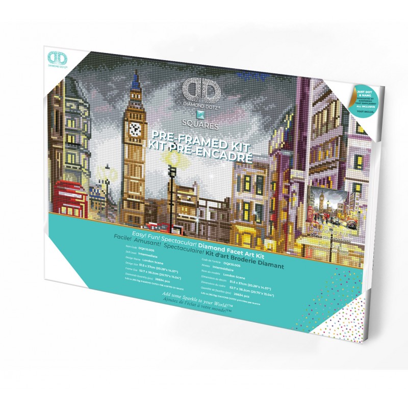 London Scene Pre Framed Kit Dqk10 005