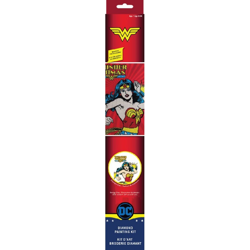 Wonder Woman Pop Art Diamond Painting