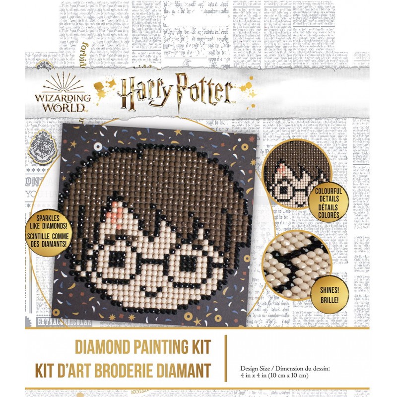 BooGoo® Diamond Painting Harry Potter inclusief Toolkit & Pincet