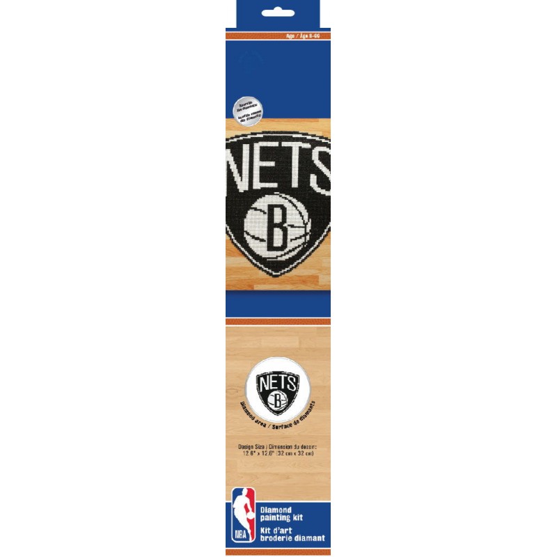 NBA Brooklyn Nets Diamond Painting Kit