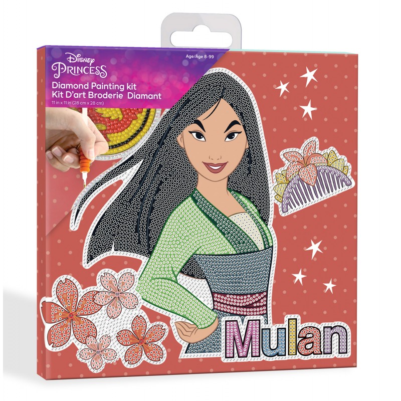 Disney Princess Mulan Sticker Collage Dotz Box