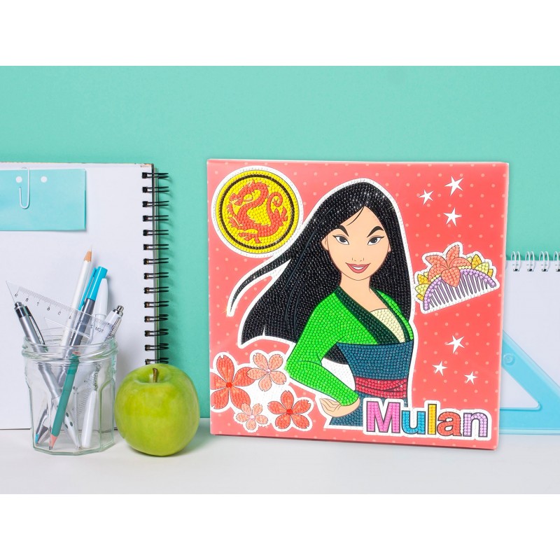 Disney Princess Mulan Sticker Collage Dotz Box