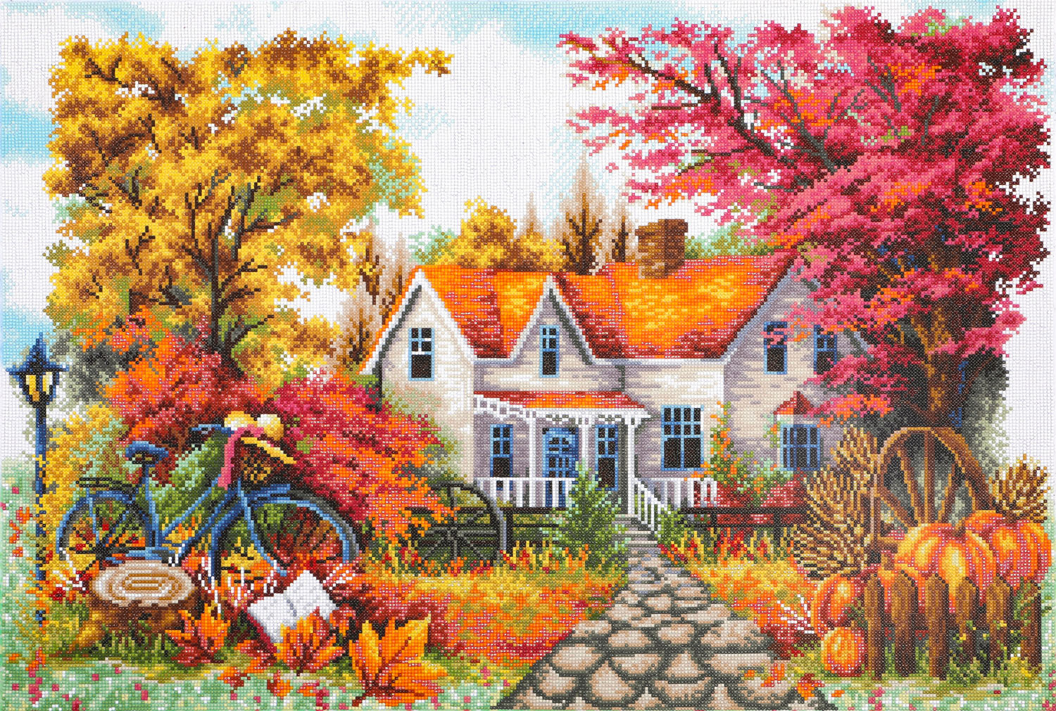 Diamond Dotz Diamond Art Kit 24x35.4-autumn Days : Target