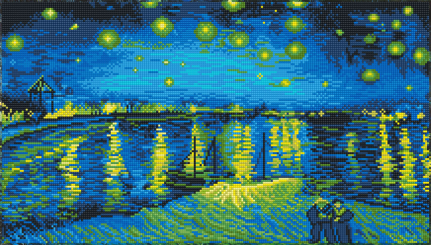 Starry Night (Van Gogh) - Diamond Art Kit - DD9.001 - Diamond Dotz®