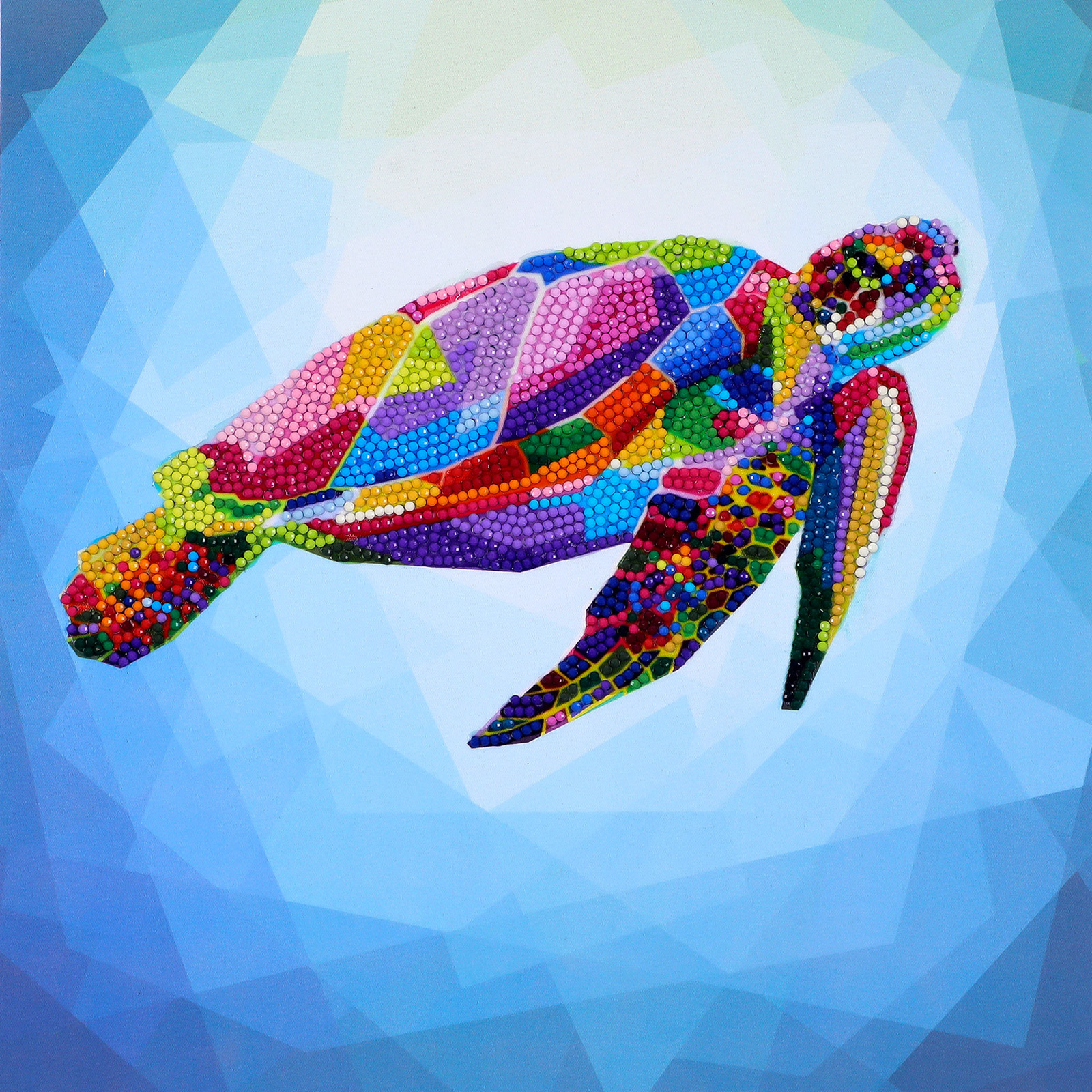 AZQSD Diamond Painting Animal Sea Turtle Handmade Rhinestones AB
