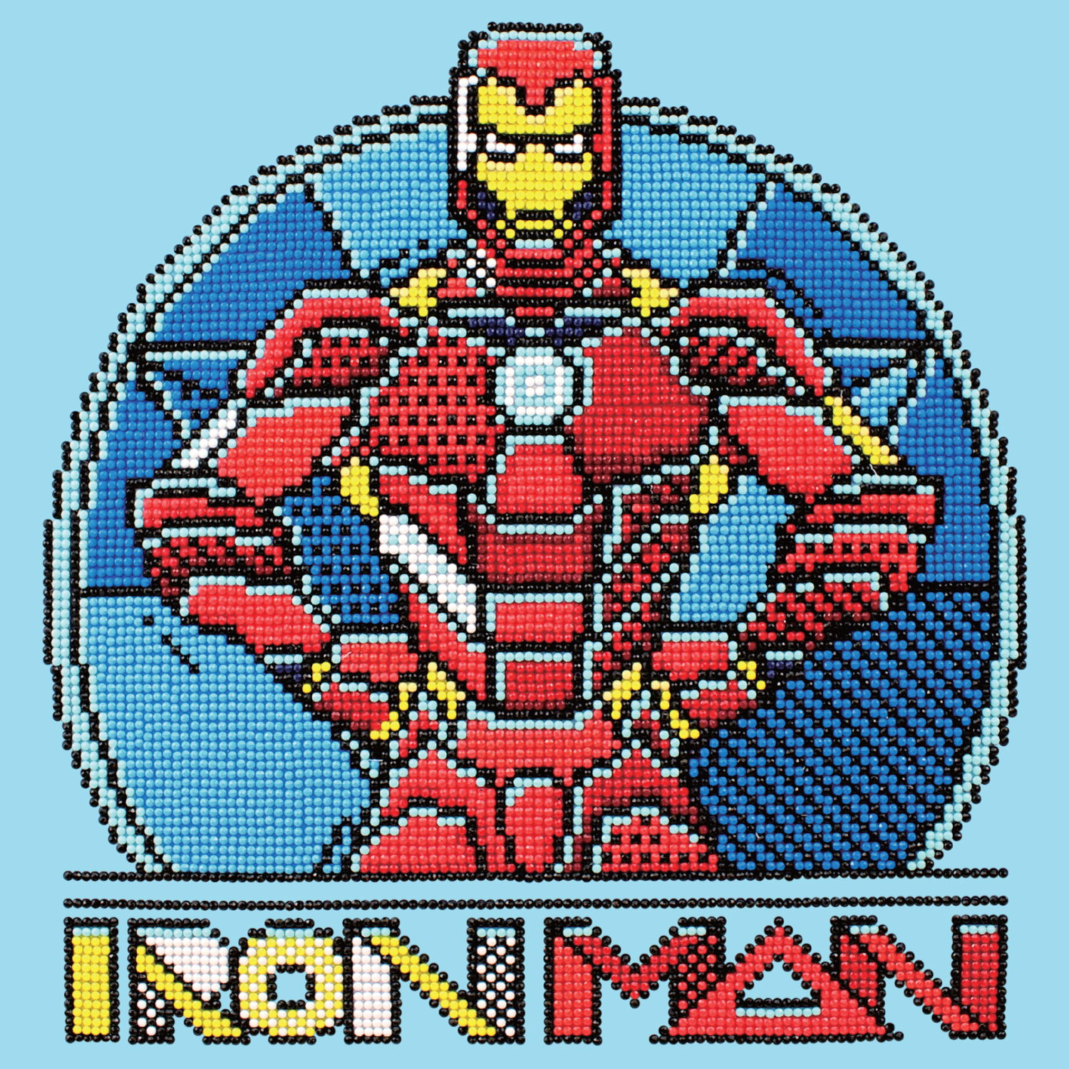 5D Diamond Painting Kits for Adults Kids, Marvel Iron Man Thor